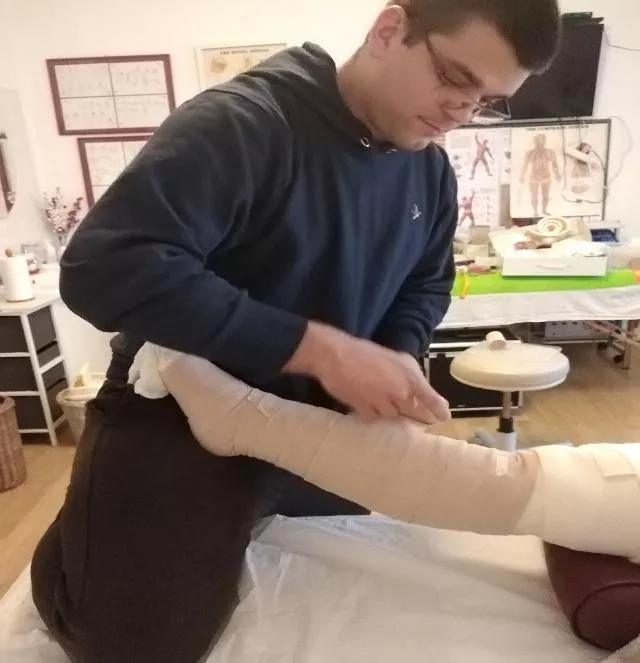 Modul 4 - Bandažiranje limfedema noge